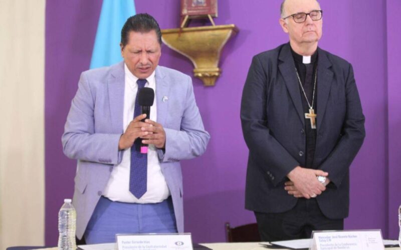 Iglesias anuncian marcha nacional por la paz y la democracia en clima de tensión electoral