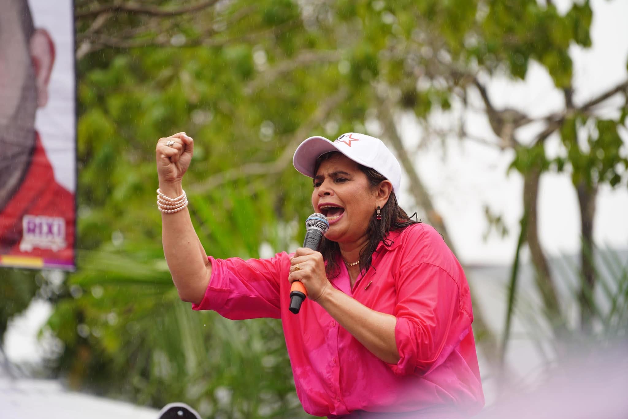Rixi Moncada enfrenta escándalo internacional en su campaña electoral en Honduras