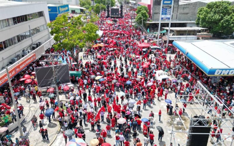 Fracaso de la marcha de LIBRE en San Pedro Sula revela tensiones sobre el “Plan Venezuela”